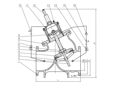 BY101X大口徑多功能活塞式水泵控制閥