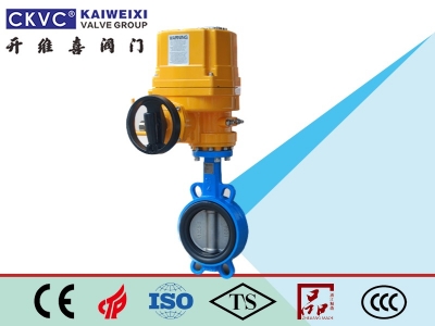 電動中線法蘭蝶閥